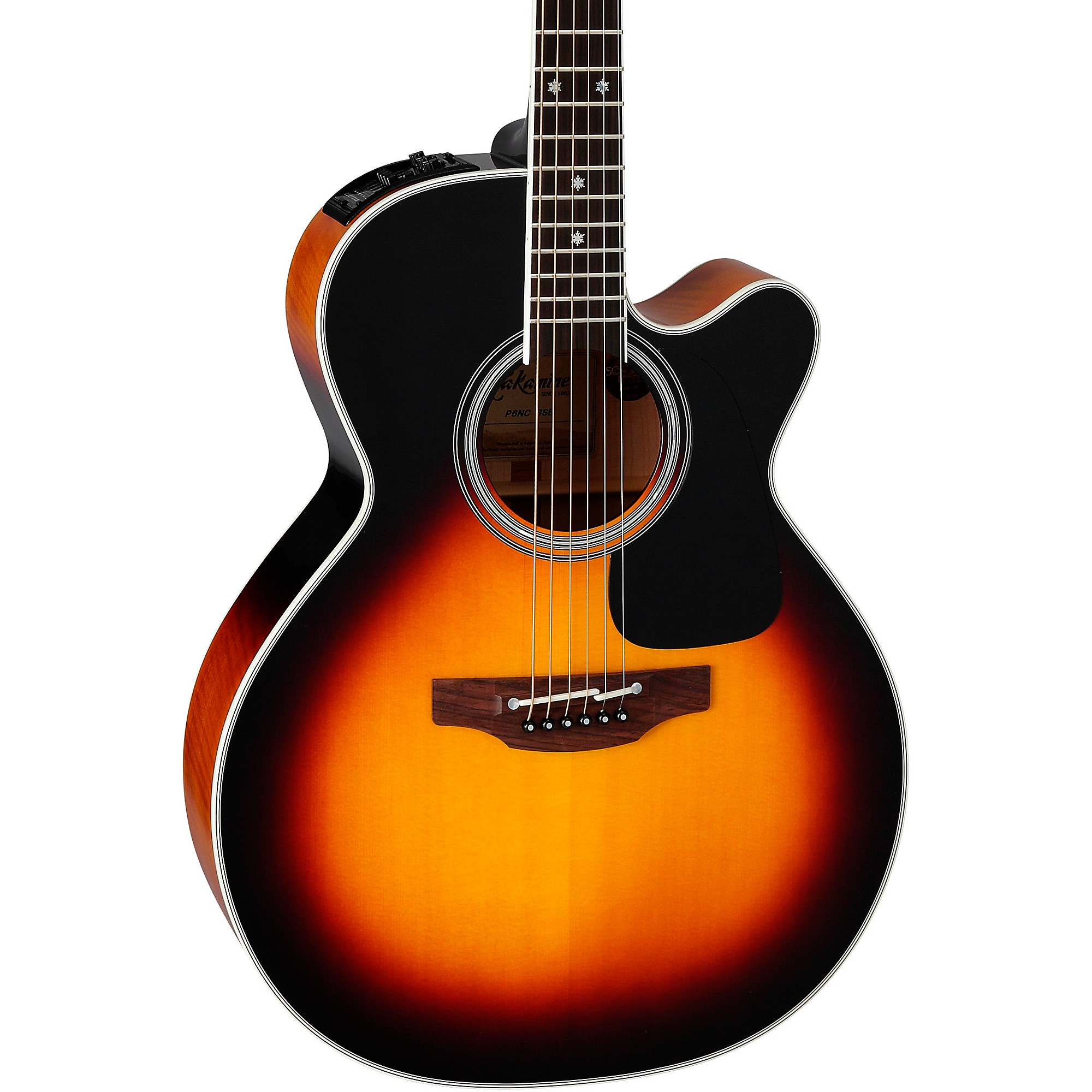 

Акустически-электрическая гитара Takamine P6NC Pro Series NEX Cutaway Sunburst