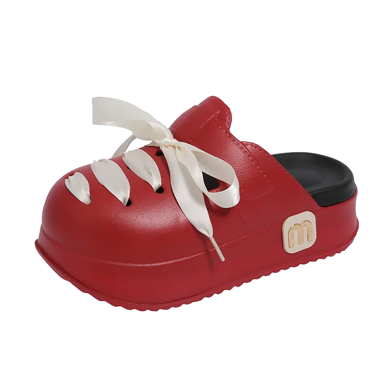 

KUPE Красные мужские сабо, цвет Red