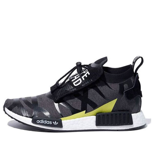 

Кроссовки xa bathing ape x neighborhood nmd_ts1 pk Adidas, черный