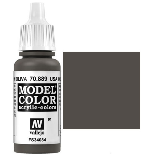 

Миниатюра Vallejo Vallejo Model Color Paint: Olive Brown (17ml)