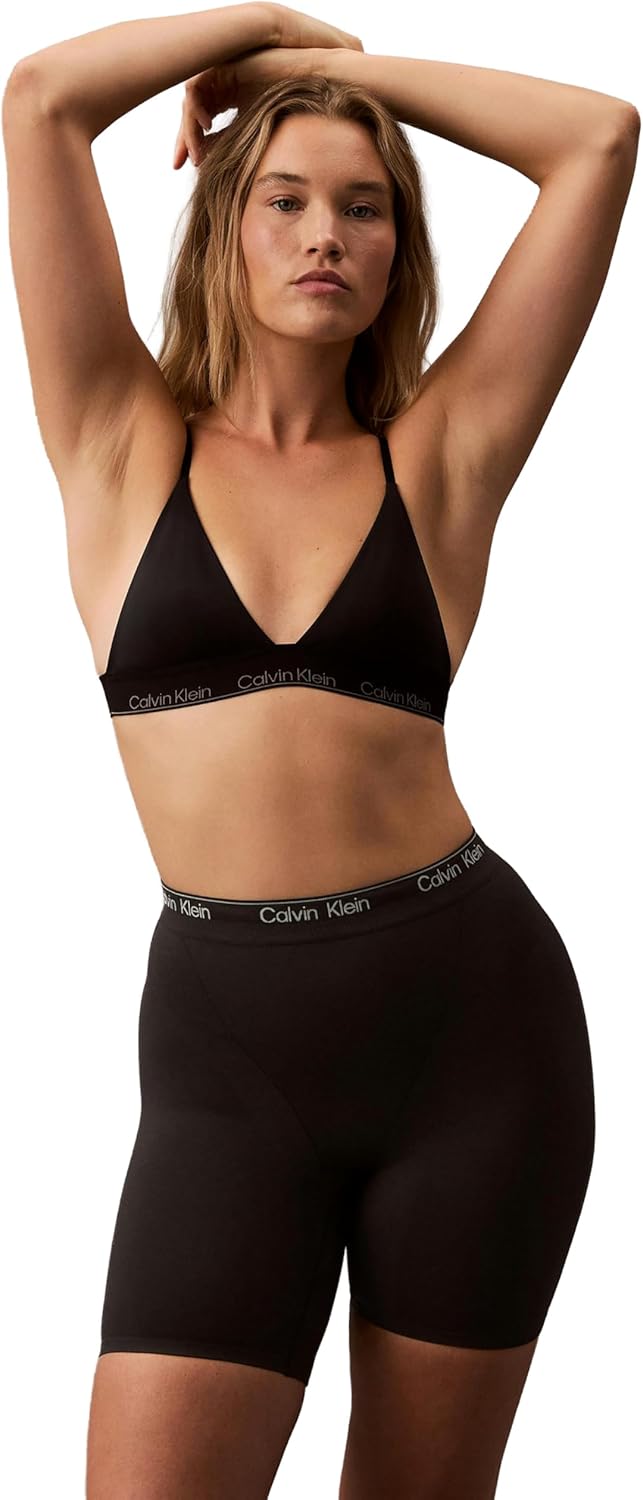 Утягивающее белье Calvin Klein Icon для женщин, шорты до середины бедра, Black — фото 2