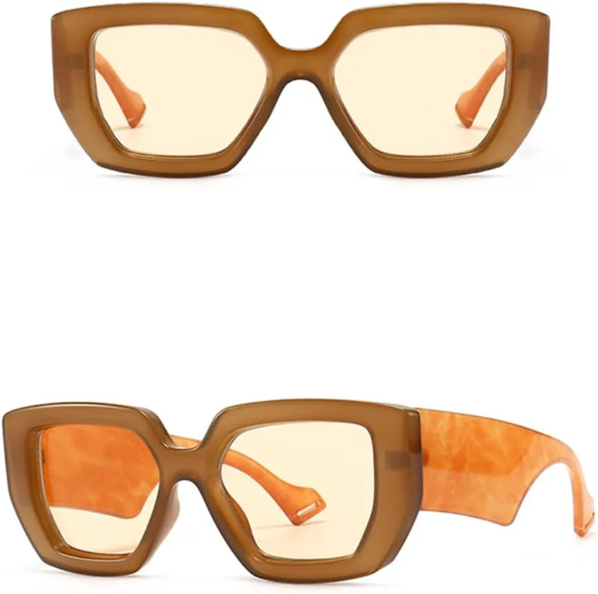 

Солнцезащитные очки с защитой UV400 | Маленькая оправа, цветные линзы | Для женщин и мужчин, для занятий спортом на открытом воздухе и вождения DSVIGF, Black Black