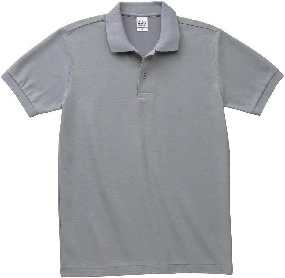 

Футболка-поло Printstar 5.8 oz T/C (без карманов) 00141-NVP мужская, серый