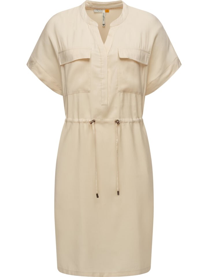 

Короткое платье ragwear Blusenkleid Roisa, бежевый