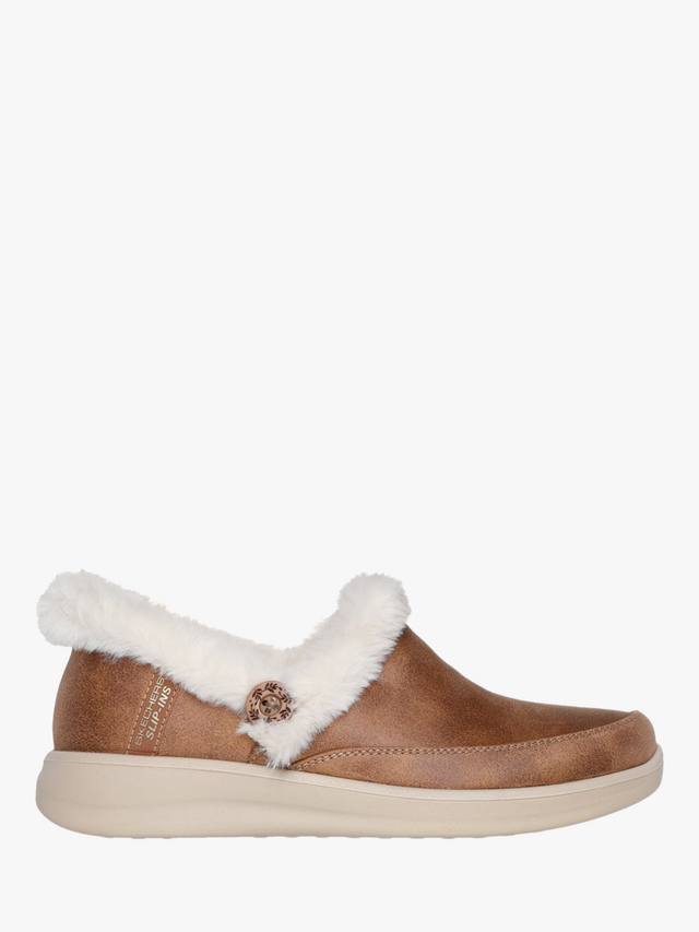 Уютные тапочки Hands Free Slip-ins Cosy Escape Skechers, Brown