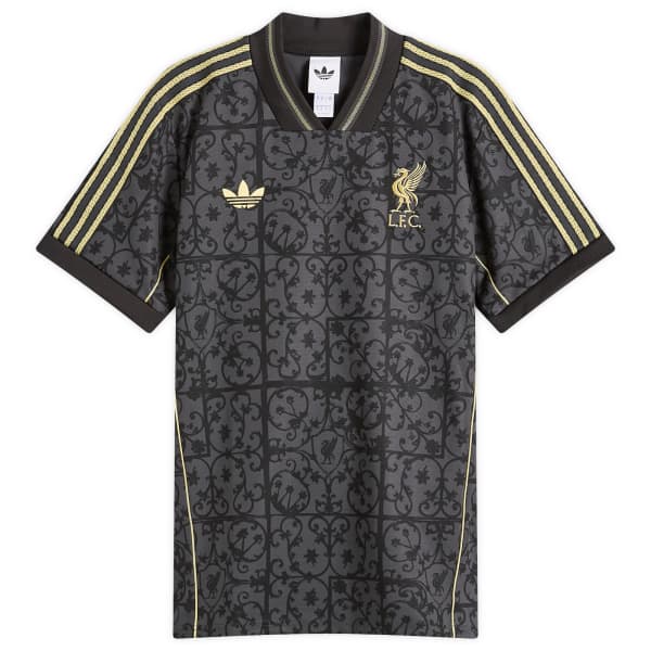 

Футболка футбольного клуба «Ливерпуль» Adidas, carbon & halo золото