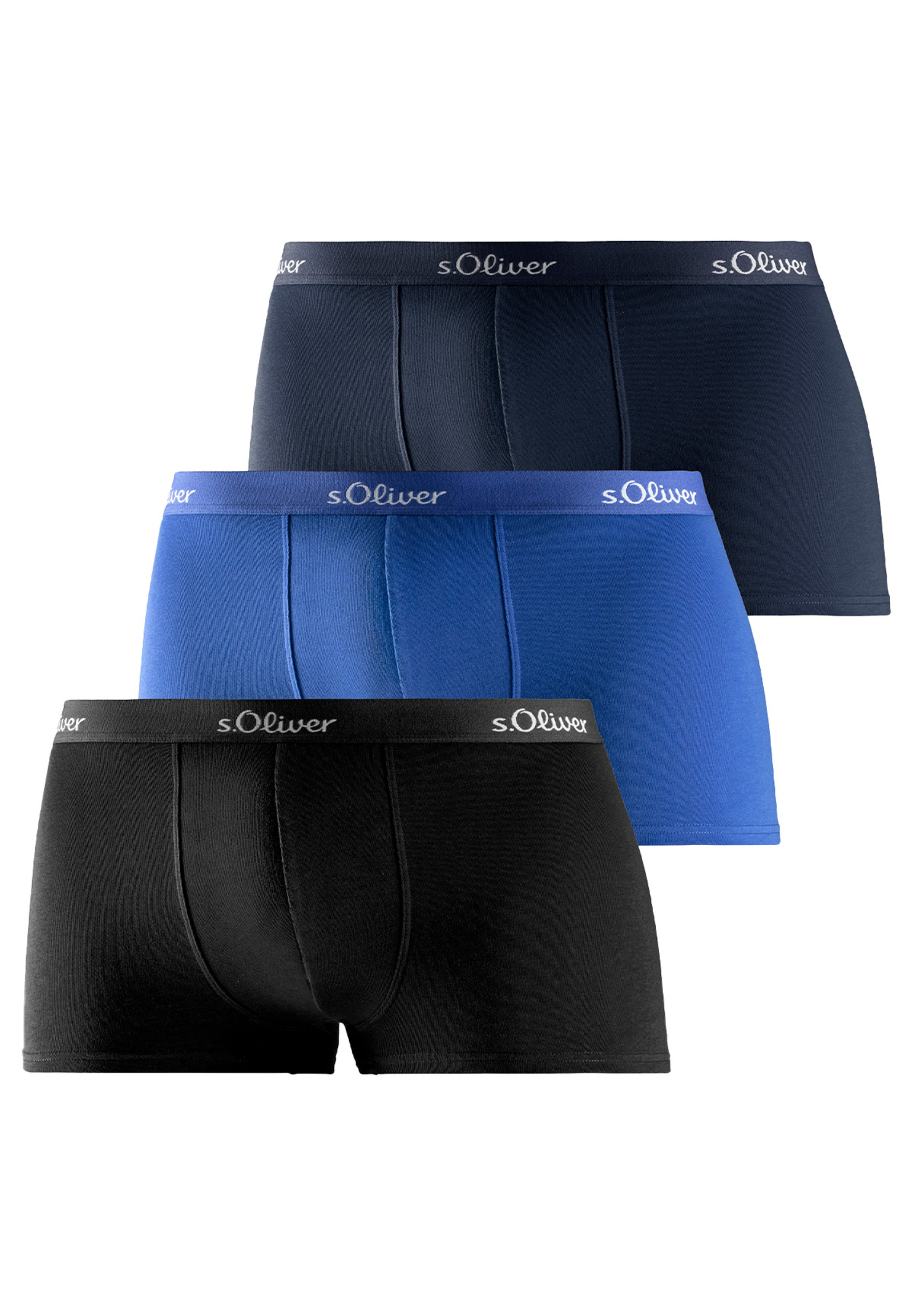 

Трусы s.Oliver Retro Short/Pant Basic, цвет Blau/Dunkelblau/Schwarz