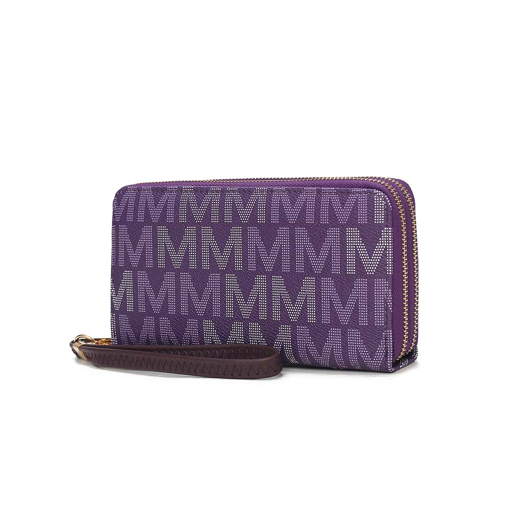 

Кошелек-браслет Hofstra M Signature MKF, темно-фиолетовый