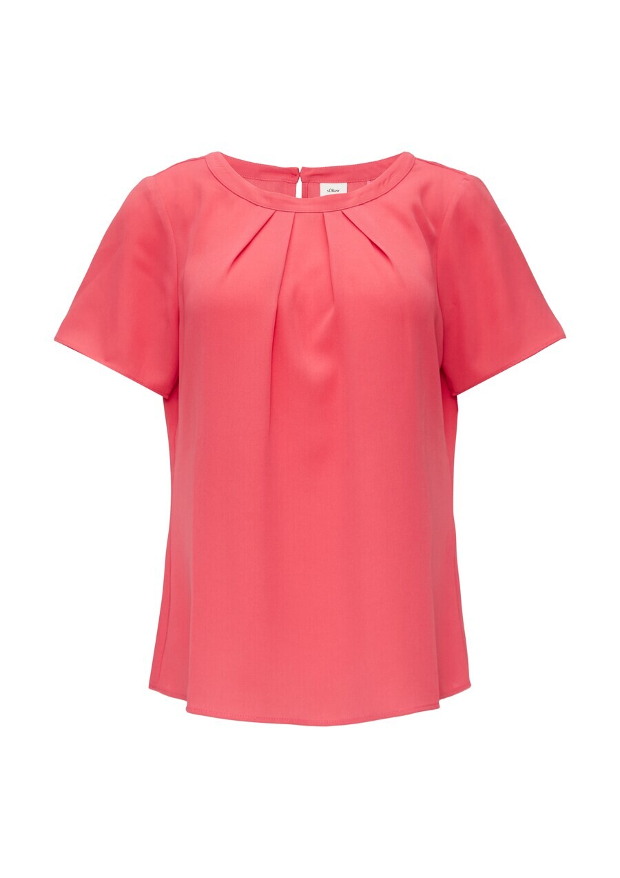

Блузка с коротким рукавом s.Oliver BLACK LABEL Blouse, цвет raspberry