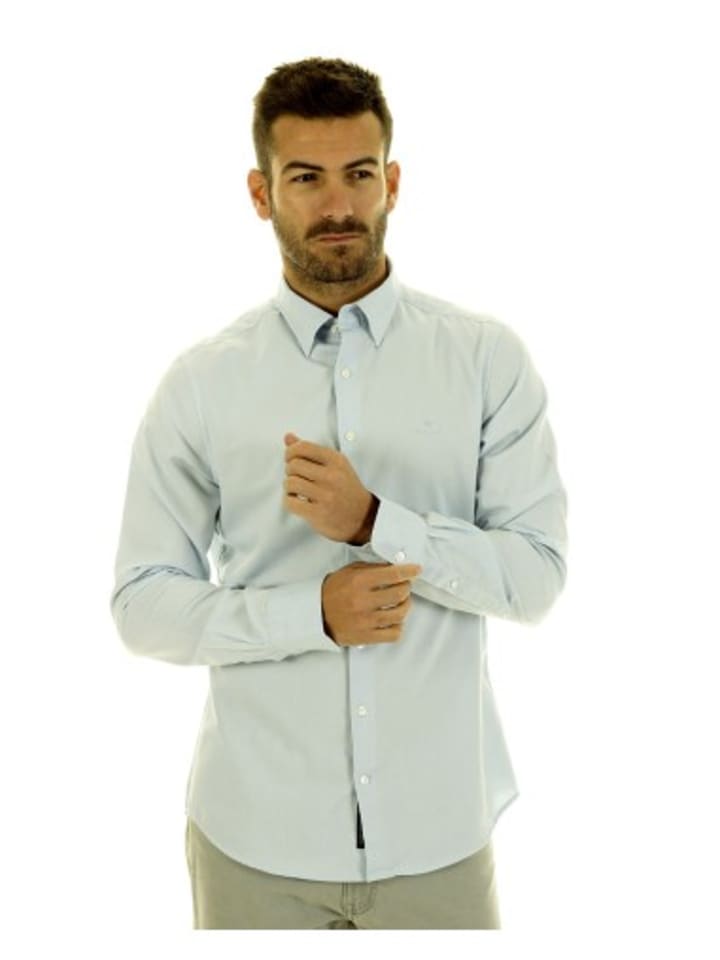

Рубашка Gant, цвет himmelblau