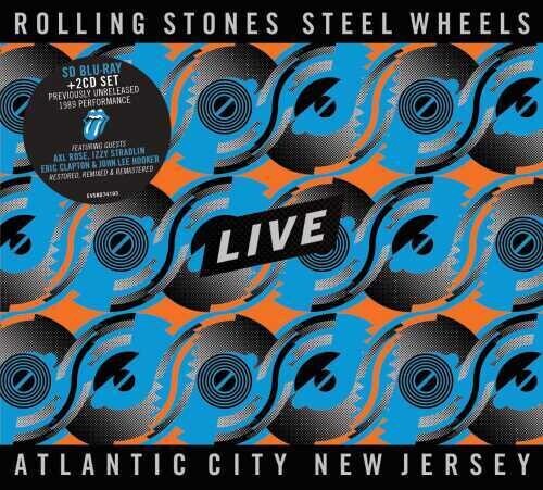 

CD диск Rolling Stones: Steel Wheels Live (Live From Atlantic City, NJ, 1989) [2CD/Blu-ray]