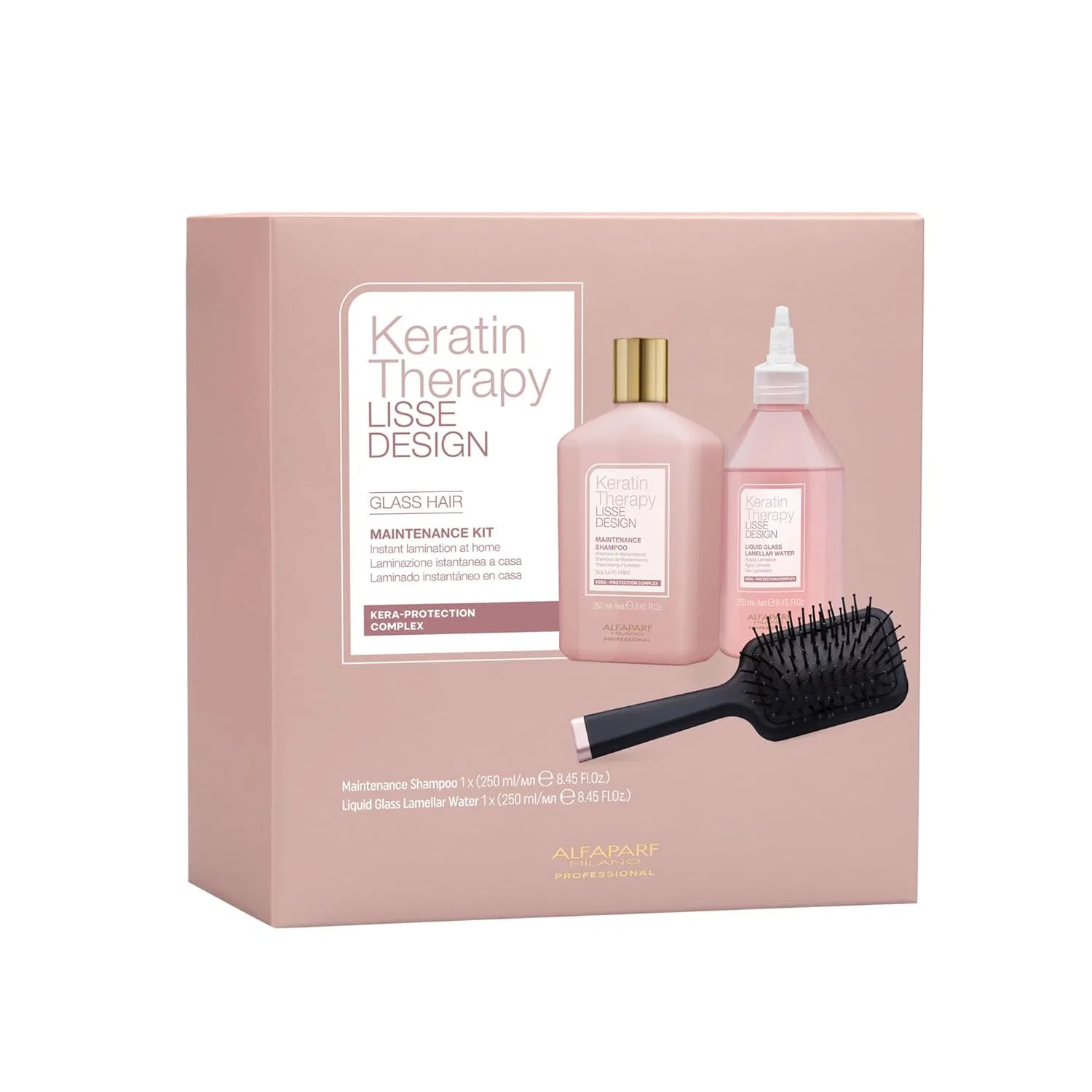 Набор для ламинирования волос Keratin Therapy Lisse Design Glass Hair Kit от Alfaparf Milano Professional ‎Alfaparf Milano — фото 3