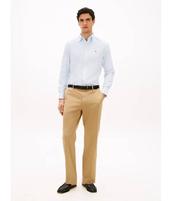 Рубашка regular fit Tommy Hilfiger, небесно-голубой — фото 2