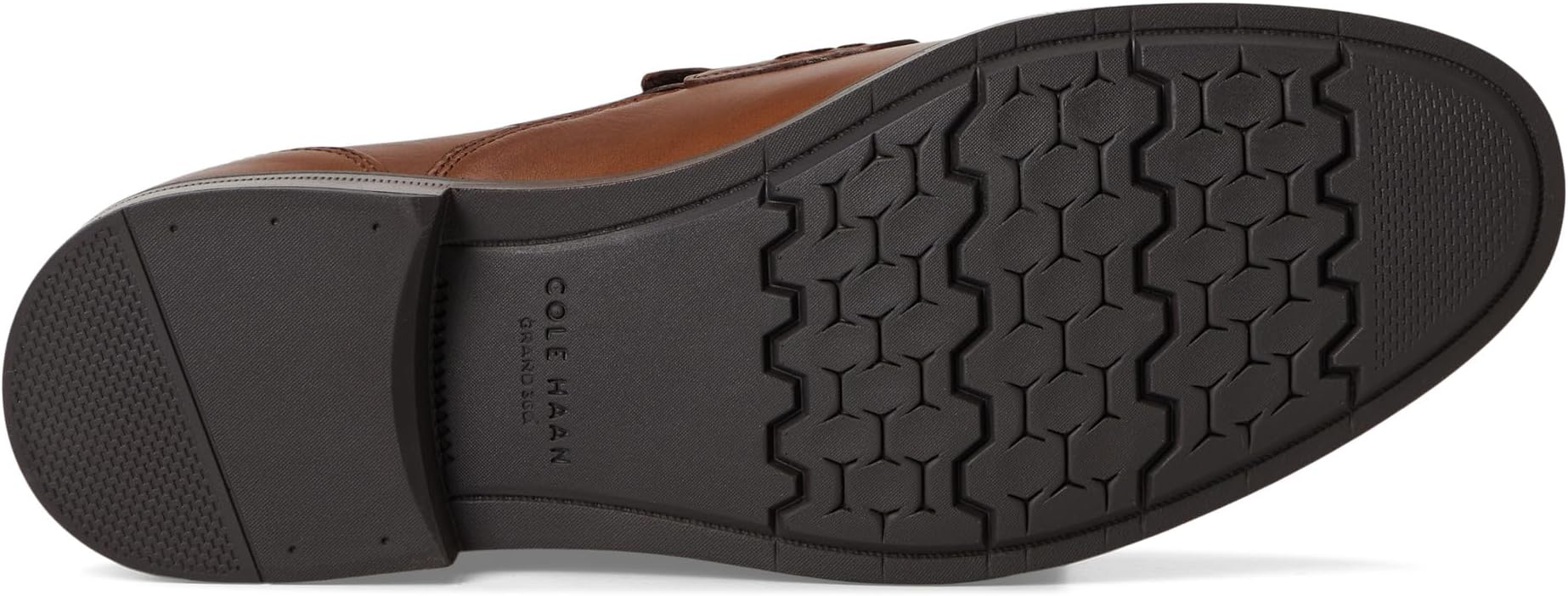Лоферы Cole Haan Newmark Grand Penny Loafers, цвет British Tan/Dark Brown — фото 3