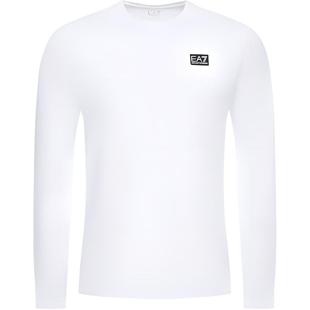 

EMPORIO ARMANI Футболка EA7 мужская белая, Белый, EMPORIO ARMANI Футболка EA7 мужская белая