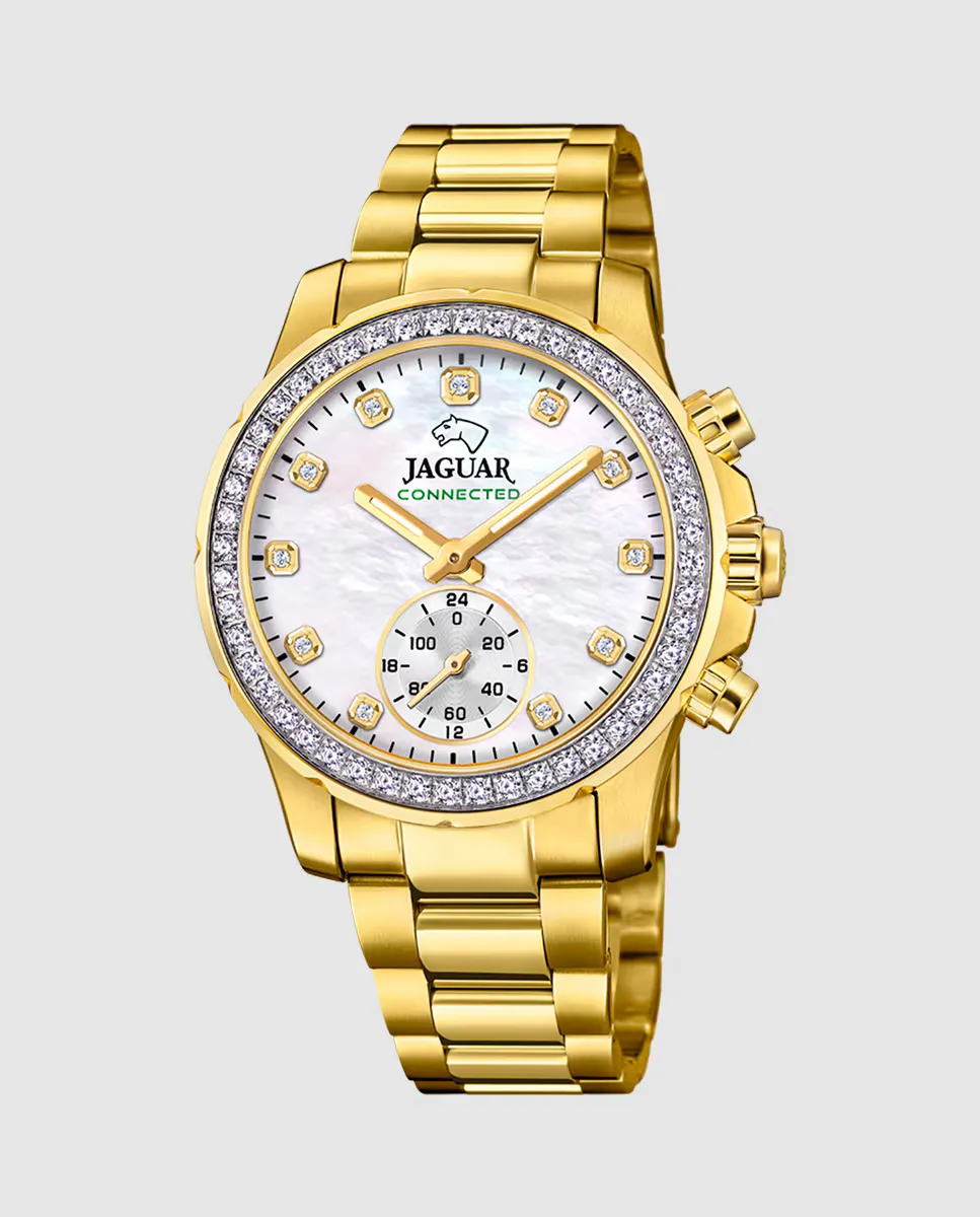 

J983/1 Connected Lady женские часы из золотой стали Jaguar, золотой