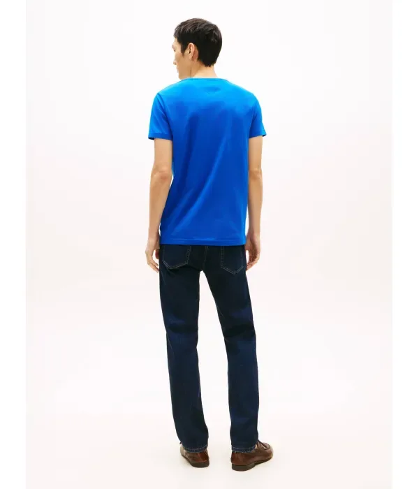 Футболка slim fit Tommy Hilfiger, синий — фото 3