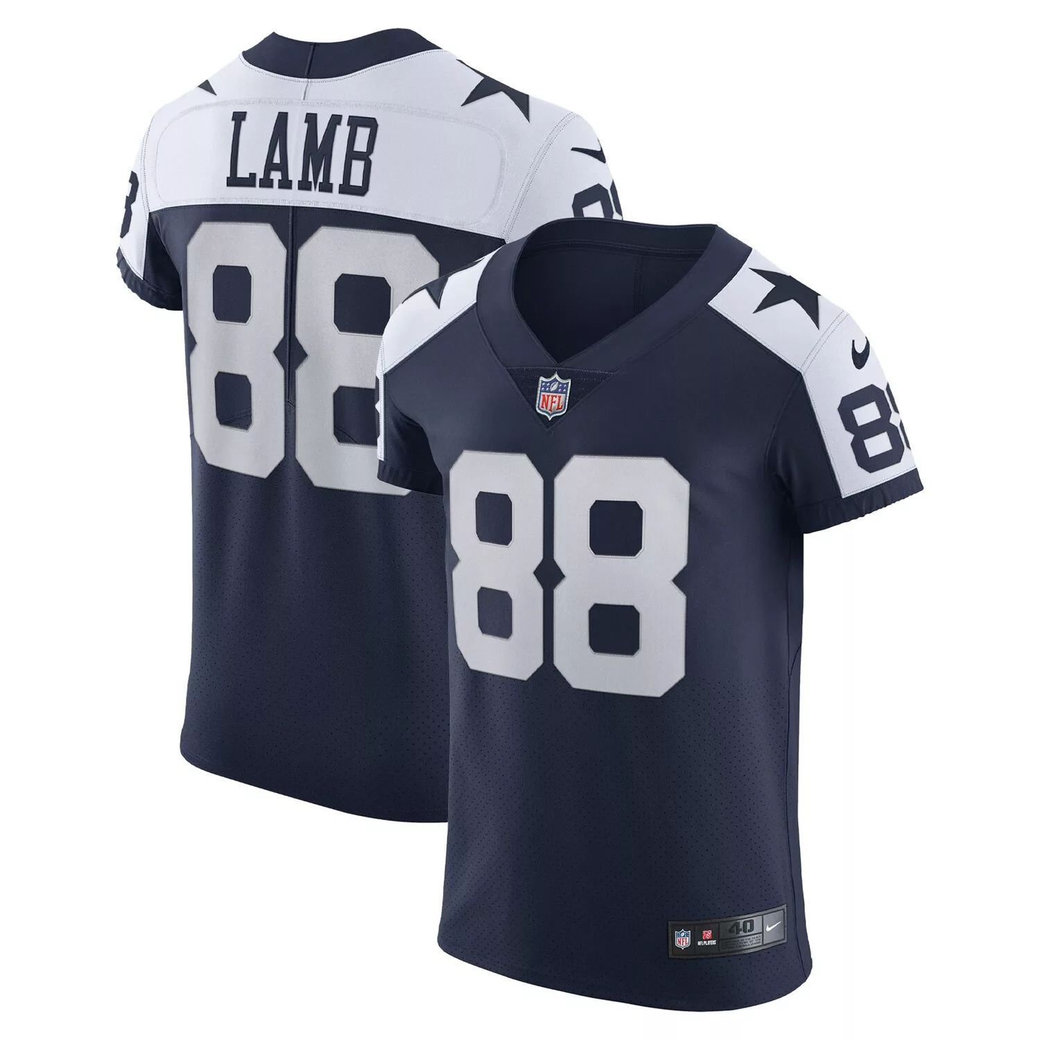 

Мужская темно-синяя майка CeeDee Lamb Dallas Cowboys Alternate Vapor Elite Nike, Синий, Мужская темно-синяя майка CeeDee Lamb Dallas Cowboys Alternate Vapor Elite Nike