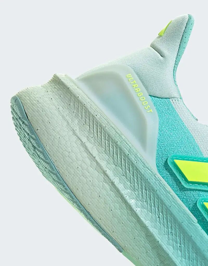 Кроссовки adidas Running Ultraboost 5 в цвете flash-aqua / hi-res yellow / h Adidas Performance — фото 3