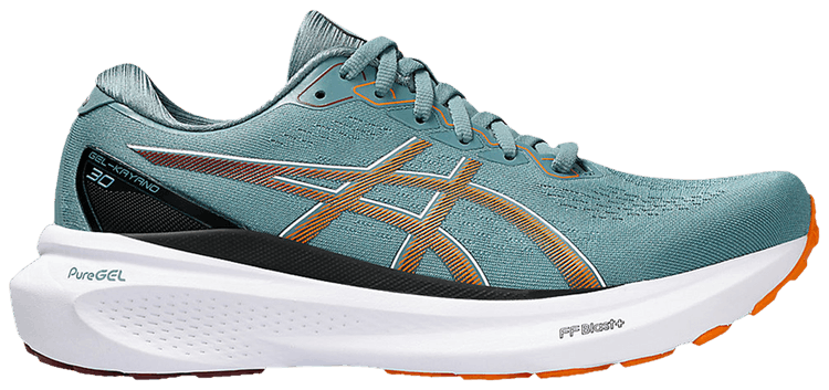 

Кроссовки ASICS Gel Kayano 30 'Foggy Teal Bright Orange', бирюзовый