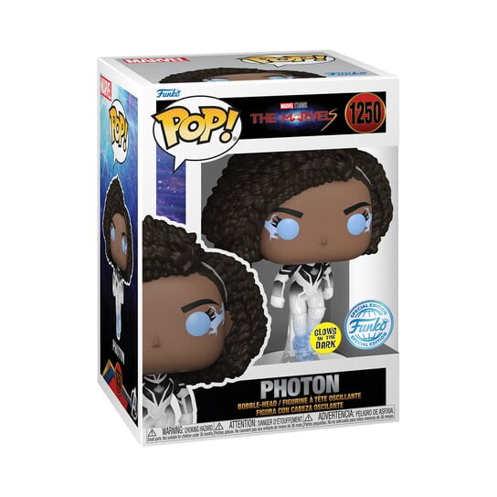 

Funko POP! Марвел, коллекционная фигурка, The Marvels, Photon, Glow