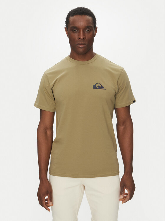 

Футболка обычного кроя EQYZT08042 Quiksilver, хаки