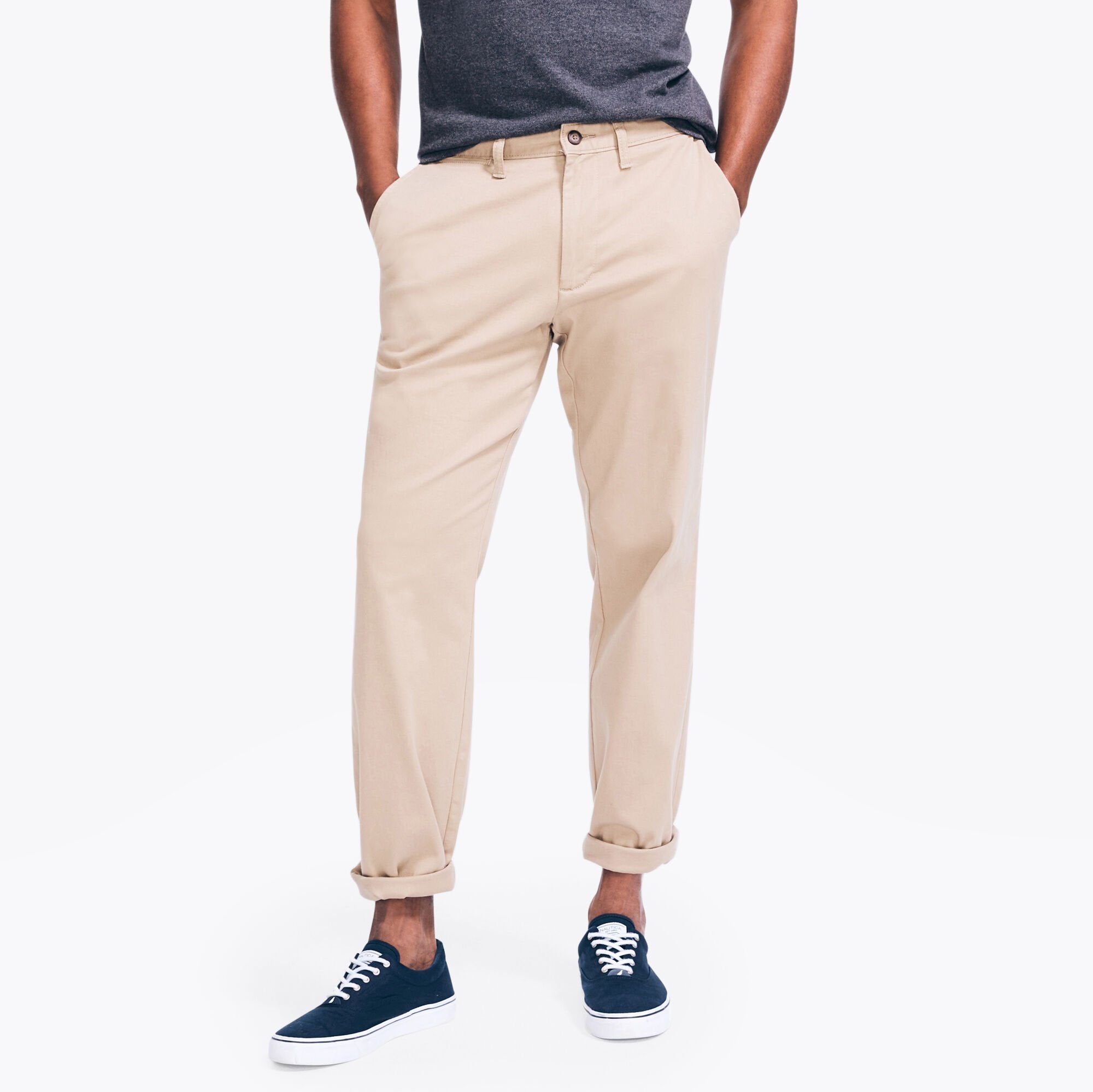 

Мужские брюки Nautica Classic Fit Twill, цвет true khaki