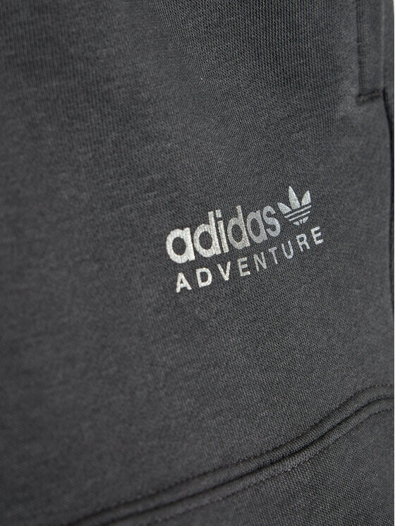 Спортивные шорты стандартного кроя Adidas, серый — фото 3