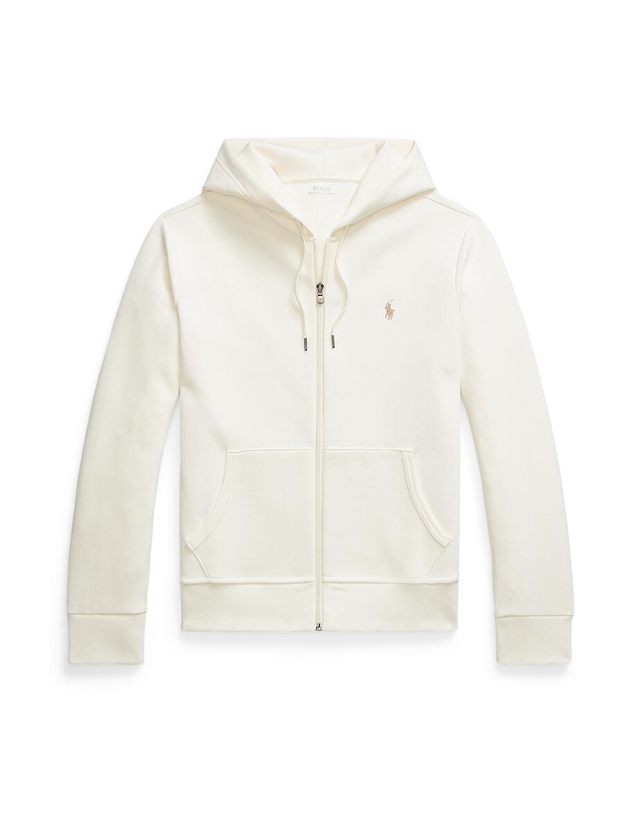 

Толстовка с капюшоном на молнии Polo Ralph Lauren, кремовый