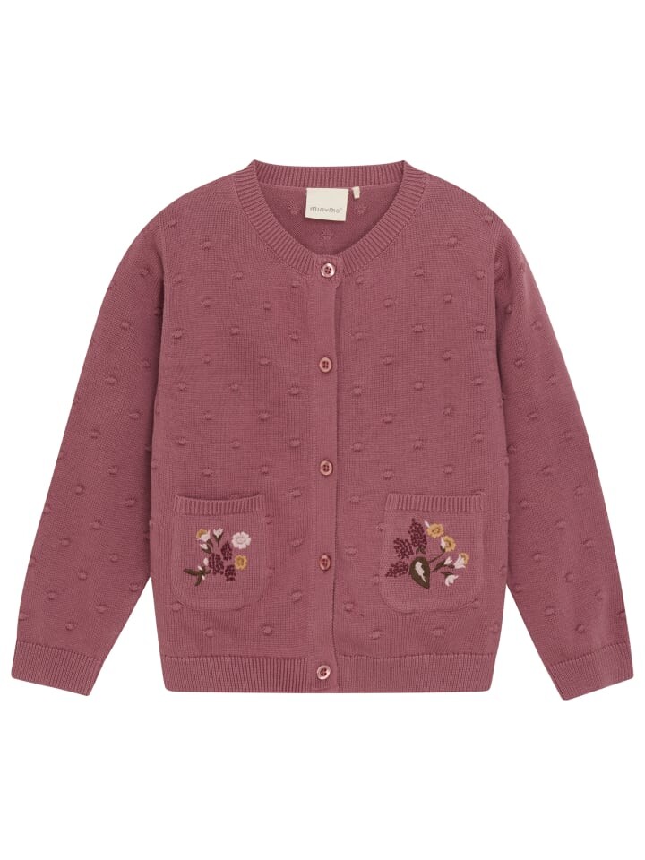 

Кардиган Minymo Strickjacke, цвет altrosa