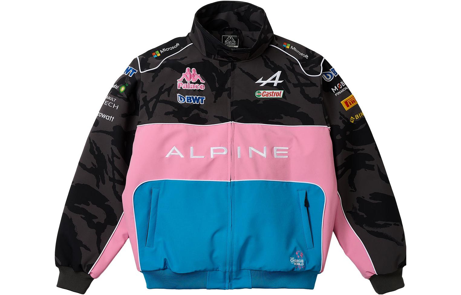 

Куртка унисекс Palace x Kappa For Alpine Pit, черный