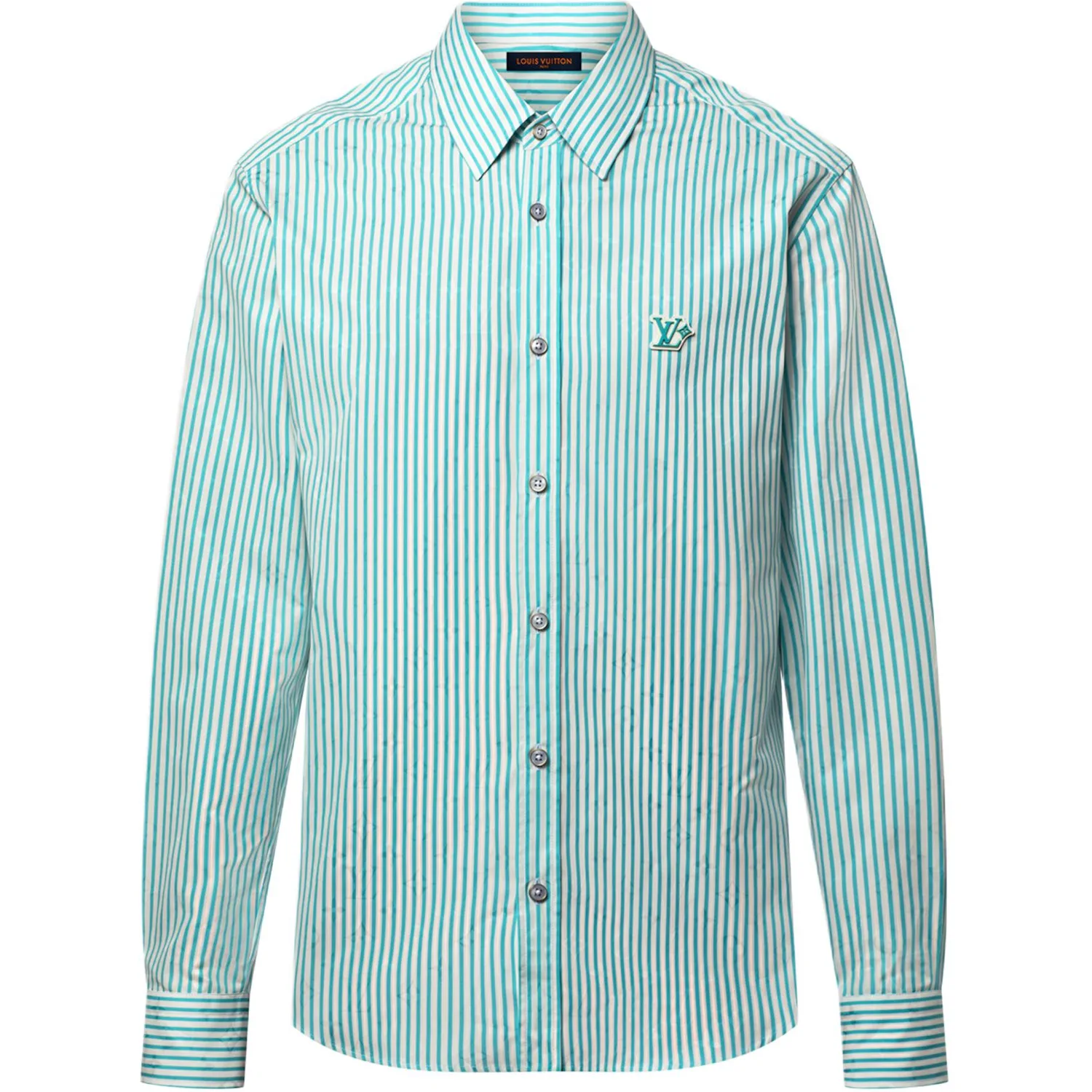 Рубашка LOUIS VUITTON, зеленый