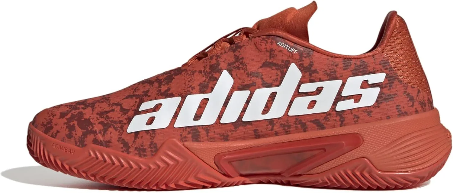 Мужские низкие бутсы Barricade M Clay (не для футбола) adidas, белый