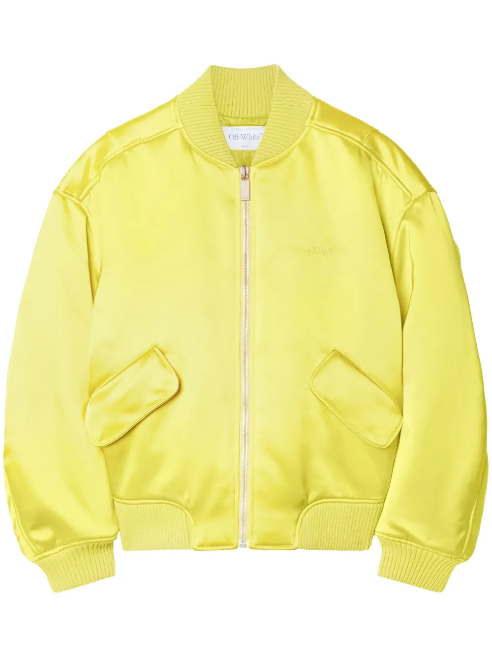 Бомбер H Duchesse Off-White, желтый