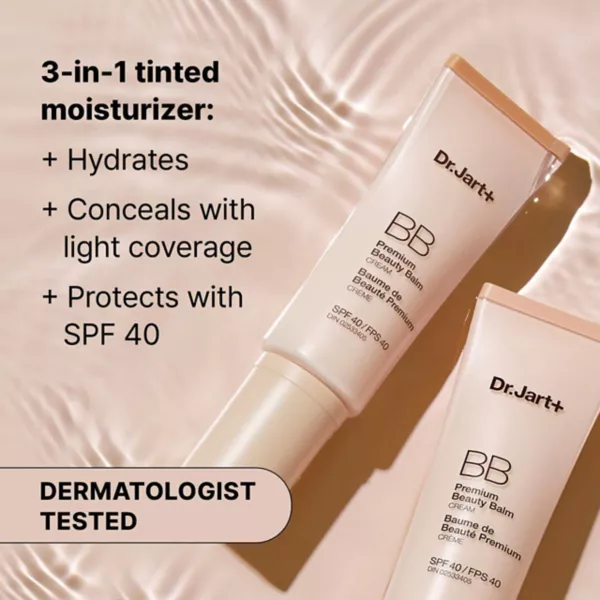 Премиальный увлажняющий тональный крем BB с ниацинамидом и SPF 40 Dr. Jart, цвет fair light — фото 3