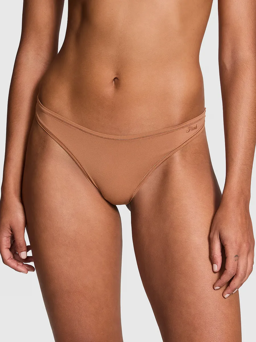 

Базовые трусики-стринги стрейч Pink, цвет Caramel