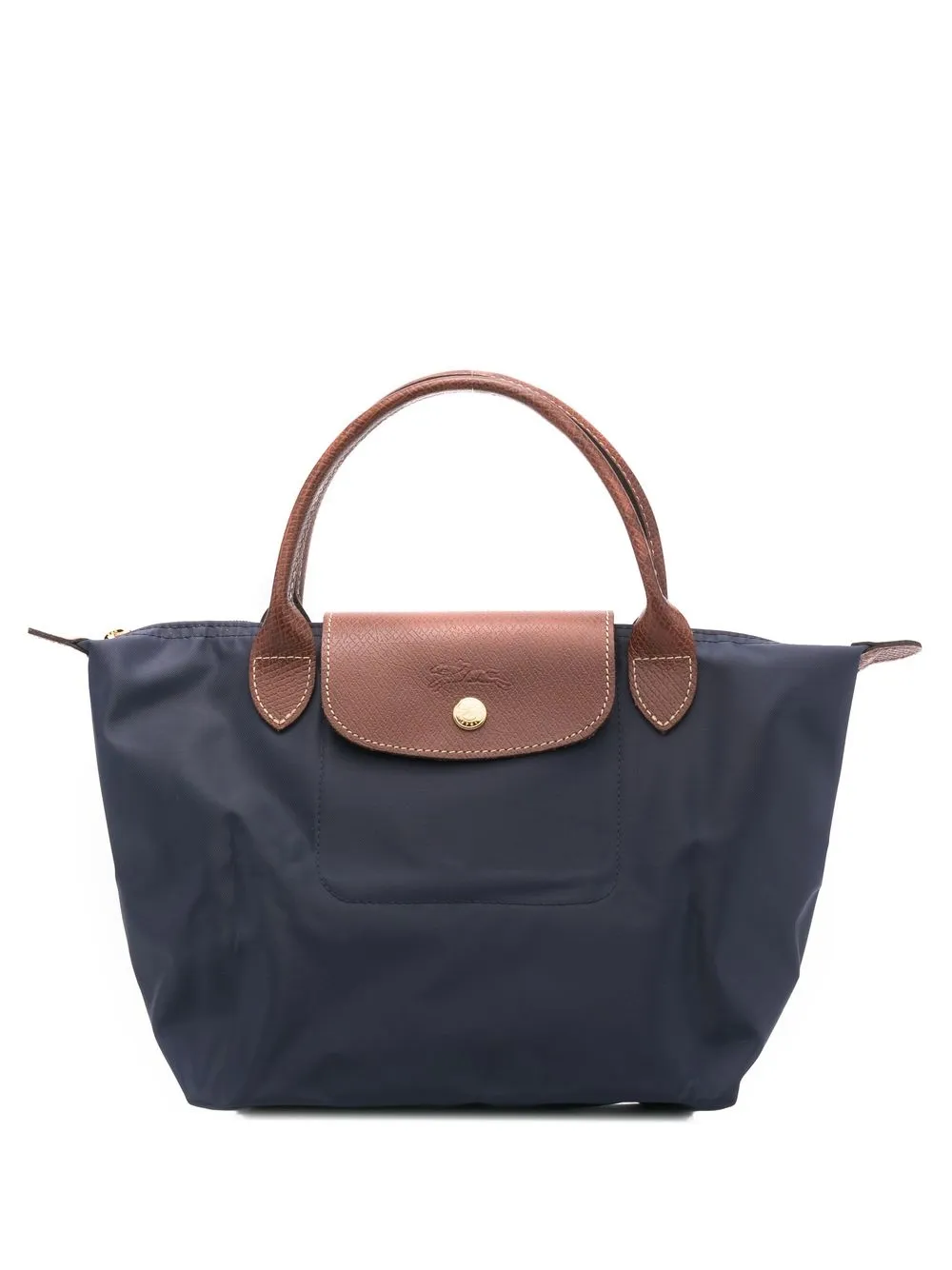 

Маленькая сумка-тоут Le Pliage Longchamp, синий