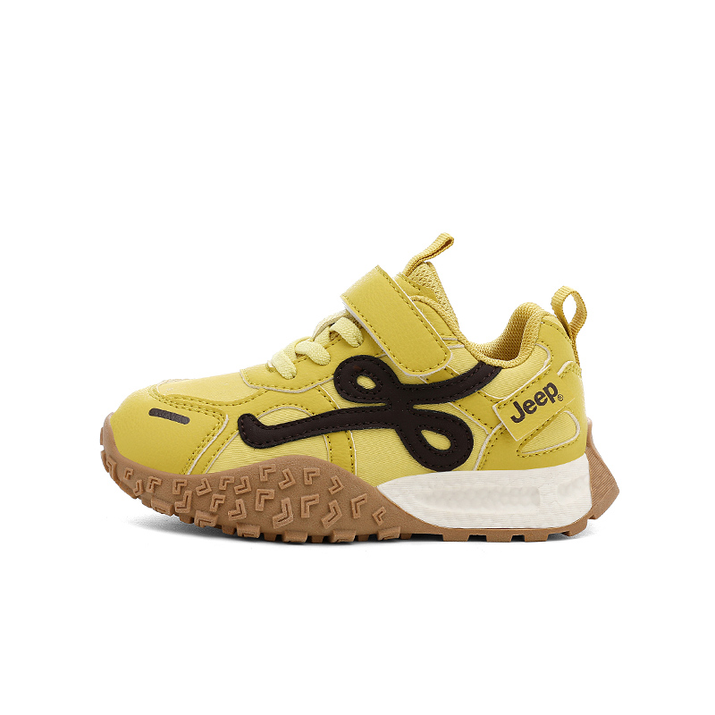 Jeep Беговые кроссовки Casual низкие дышащие Lemon для детей