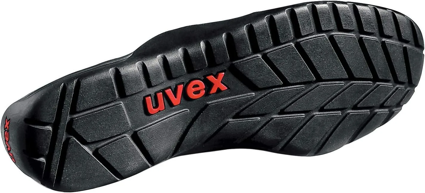 Новая обувь Uvex Motorsport - защитная обувь S1 SRA SRC - Серая/Черная, черный — фото 4
