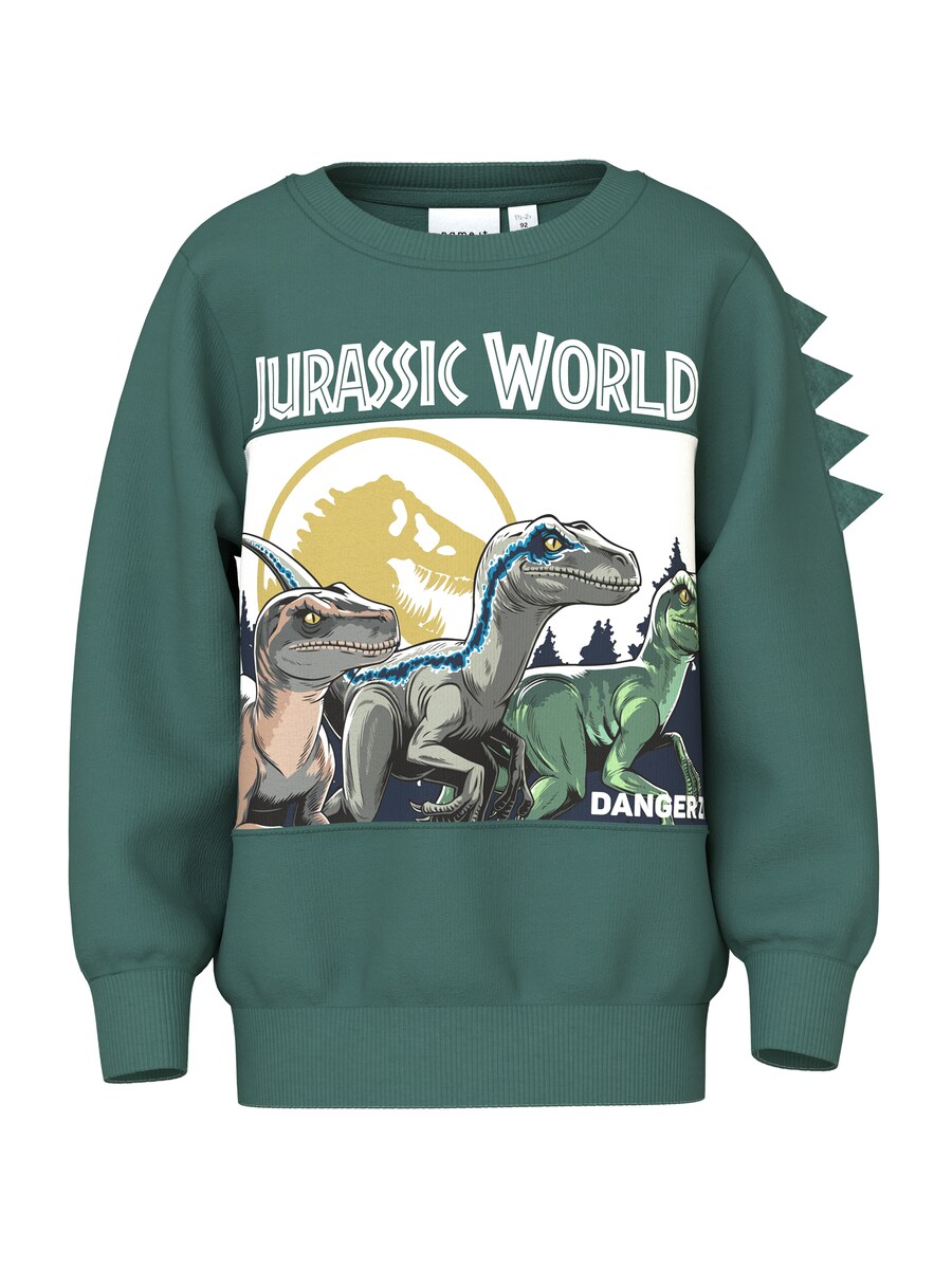 

Толстовка NAME IT NMMOSWALD JURASSIC, изумрудный