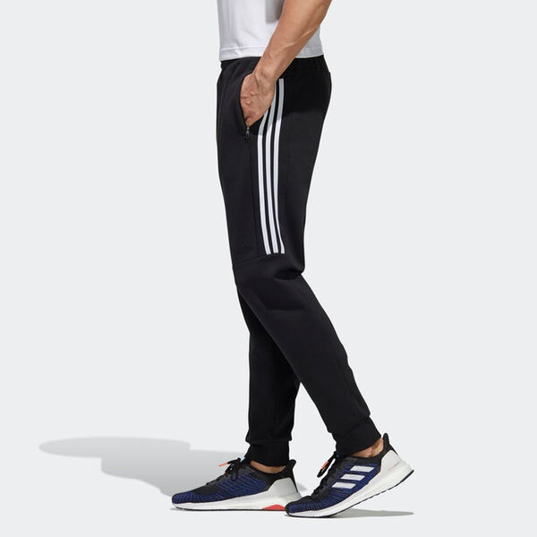 Спортивные штаны adidas Athleisure Casual Sports Breathable Long Pants Black, черный — фото 3