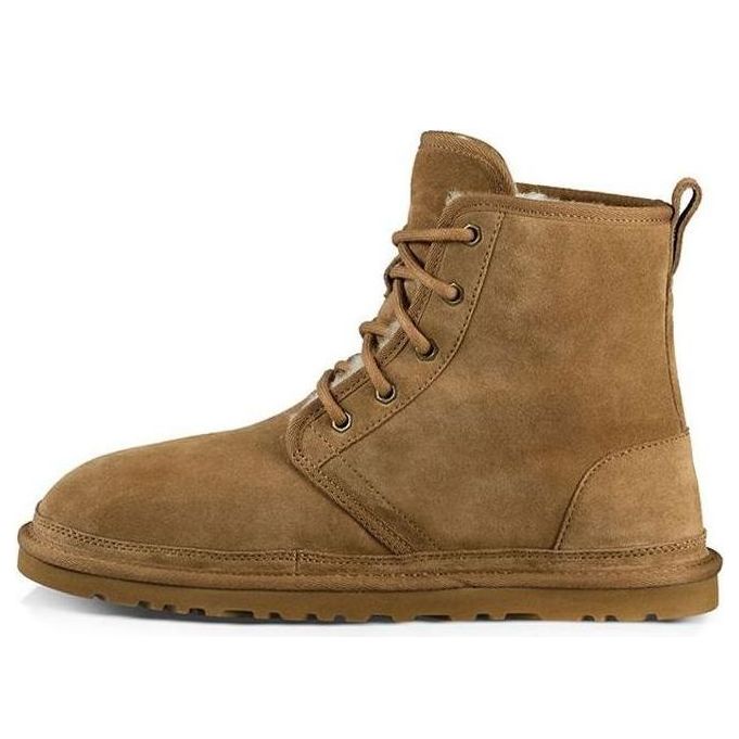 

Зимние ботинки UGG Harkley Mid Tops Fleece Lined Brown, коричневый