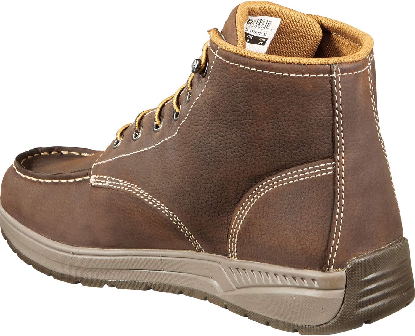 Carhartt мужские рабочие ботинки Cmx4023 4" Ltwt Pt Moc Toe Caswedge, Brown — фото 3