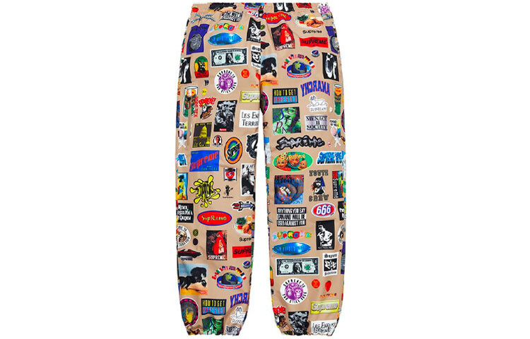 

SS21 Повседневные брюки унисекс Supreme, хаки