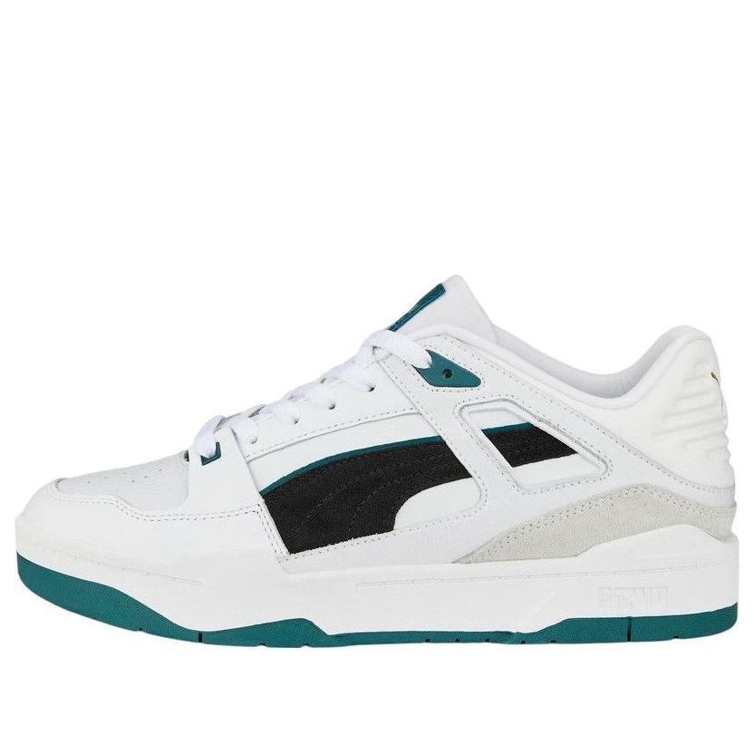 

Кеды PUMA Slipstream Suede FS 'White Black Green', белый