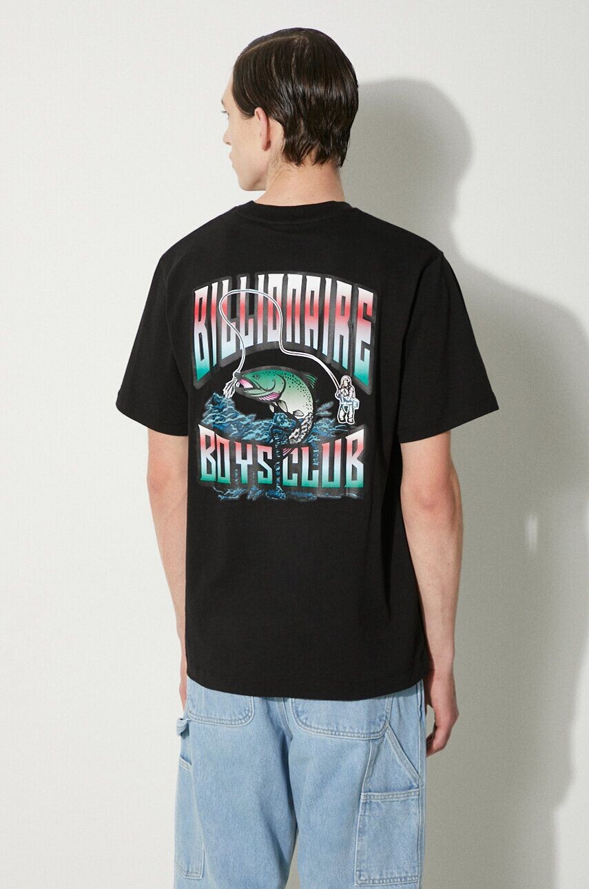 

Хлопковая футболка Big Catch Billionaire Boys Club, черный