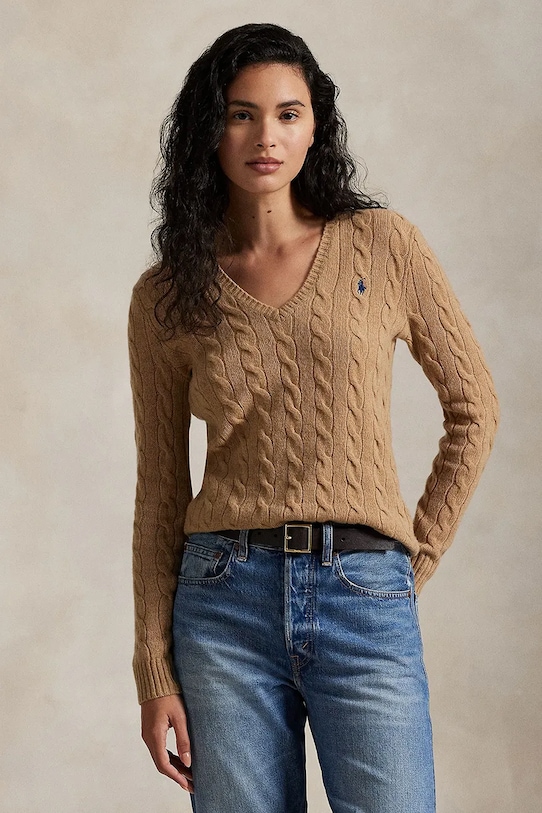 

Свитер Polo Ralph Lauren, бежевый