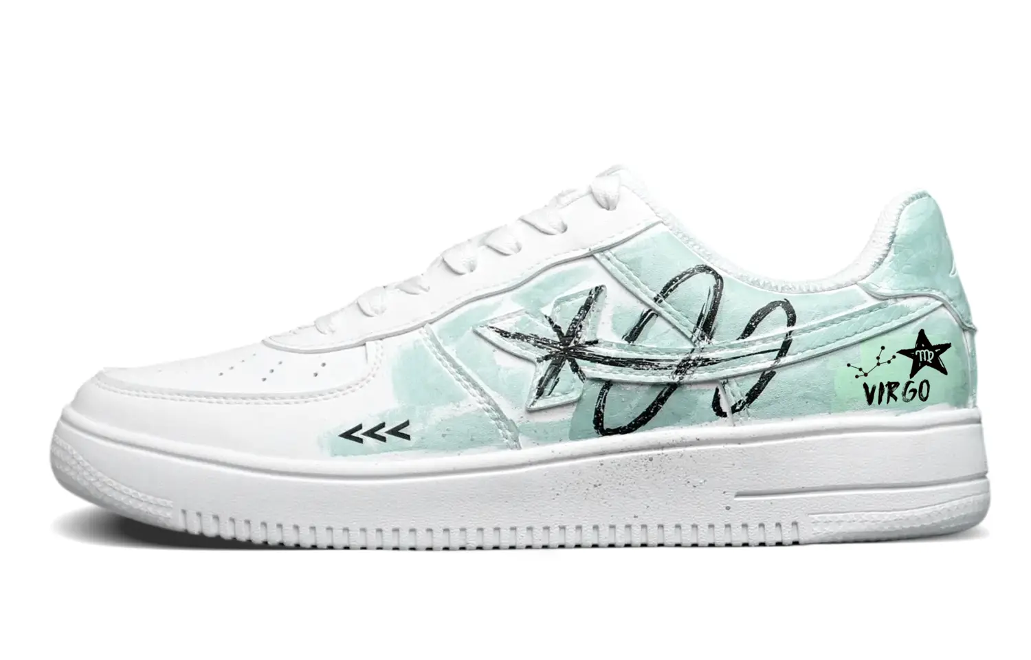 

XTEP Кроссовки Air Force One противоскользящие износостойкие низкие унисекс белые, цвет White