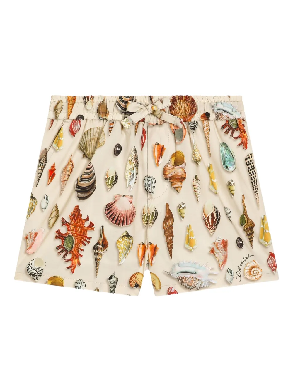 

Шорты с принтом Dolce & Gabbana Kids, нейтральный