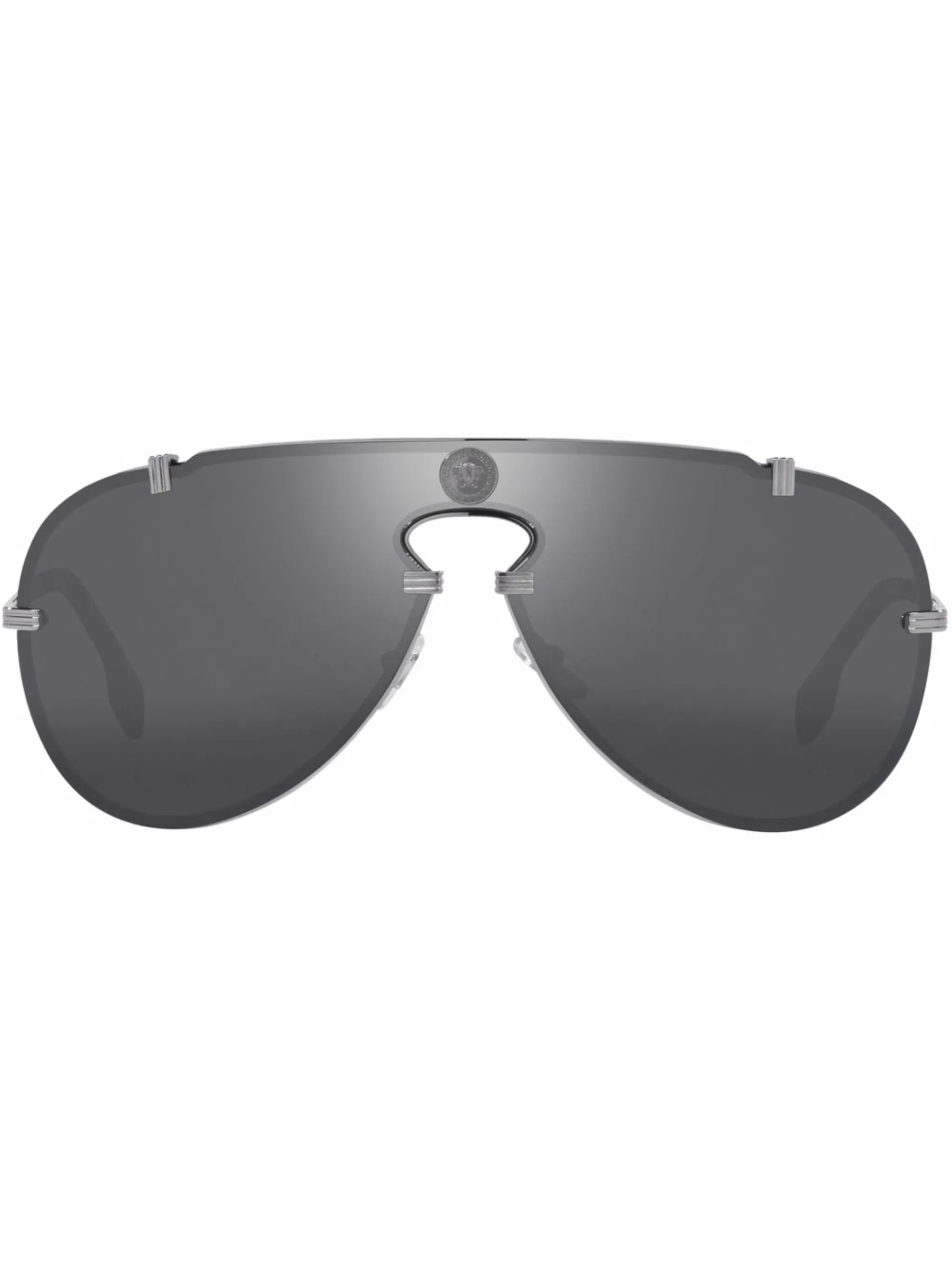 

Солнцезащитные очки-авиаторы Versace Eyewear, серый